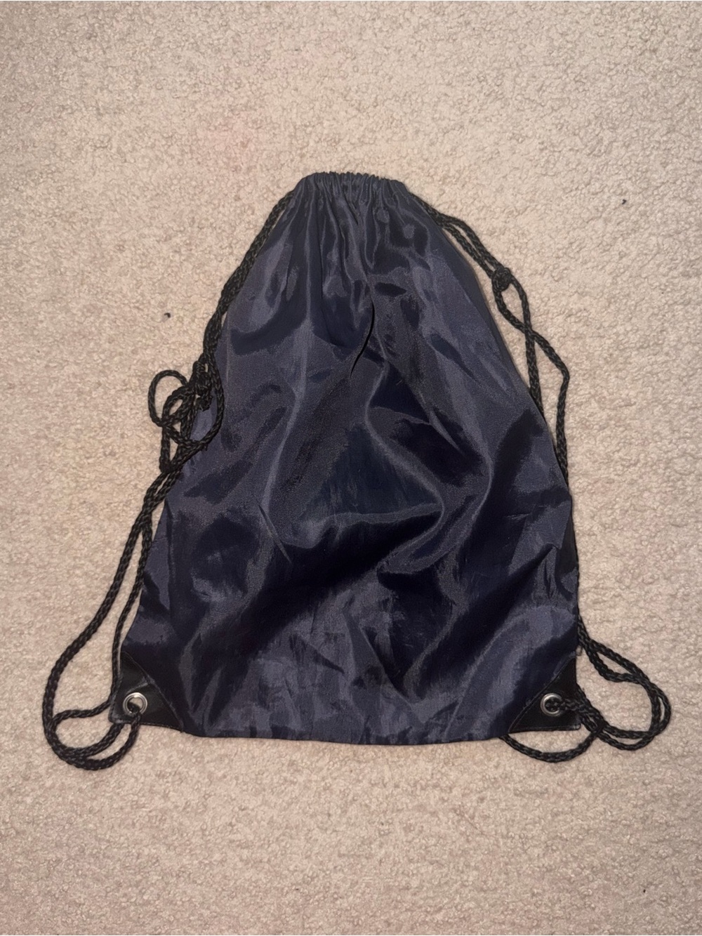Women’s Navy Drawstring Gym Sack | Unbranded Bag